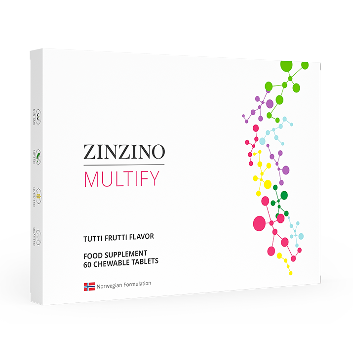 ZinZino Multify поливитаминный комплекс для детей